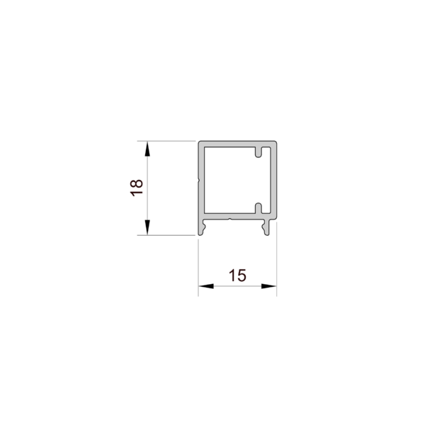 Hoofdprofiel voor frame MRP